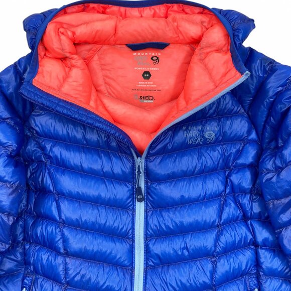 Mountain Hardware Shield 800 Down Lightweight Puffer Hooded Jacket Women's Small - Picture 4 of 13